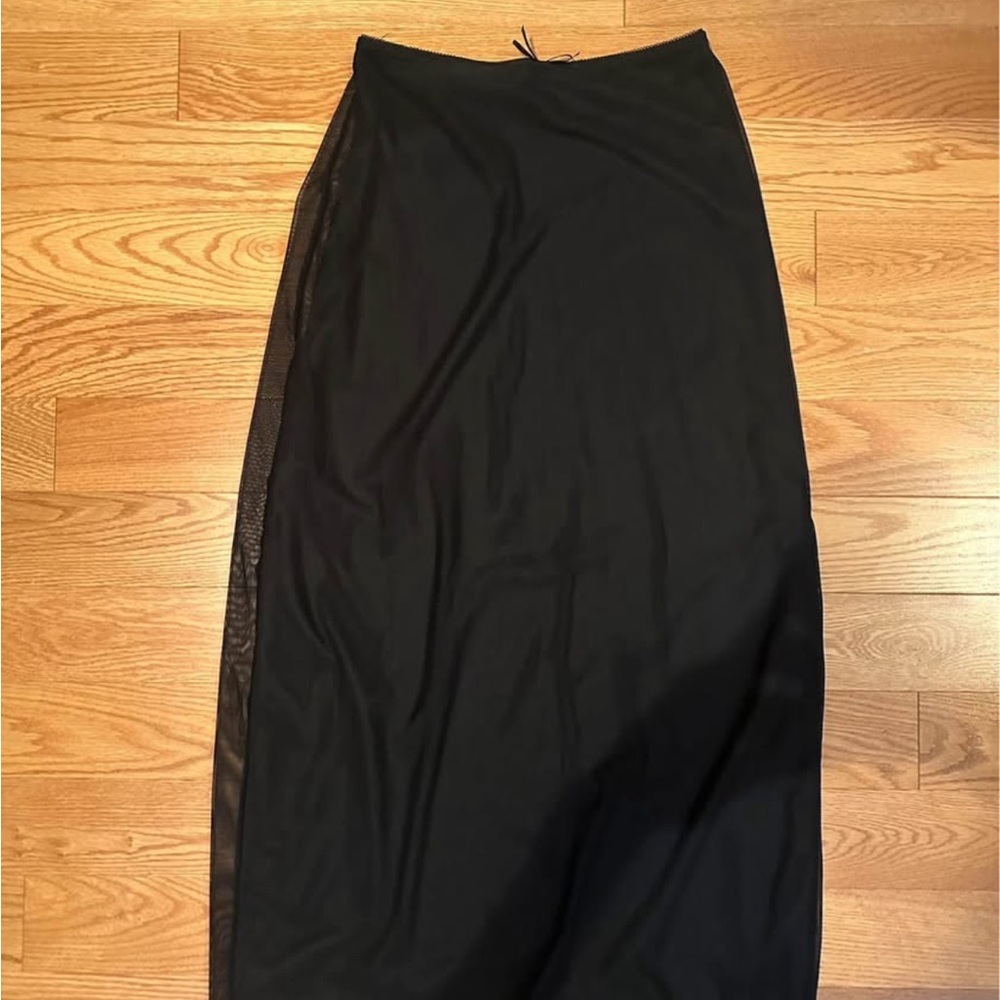 Ardene Black Maxi Skirt